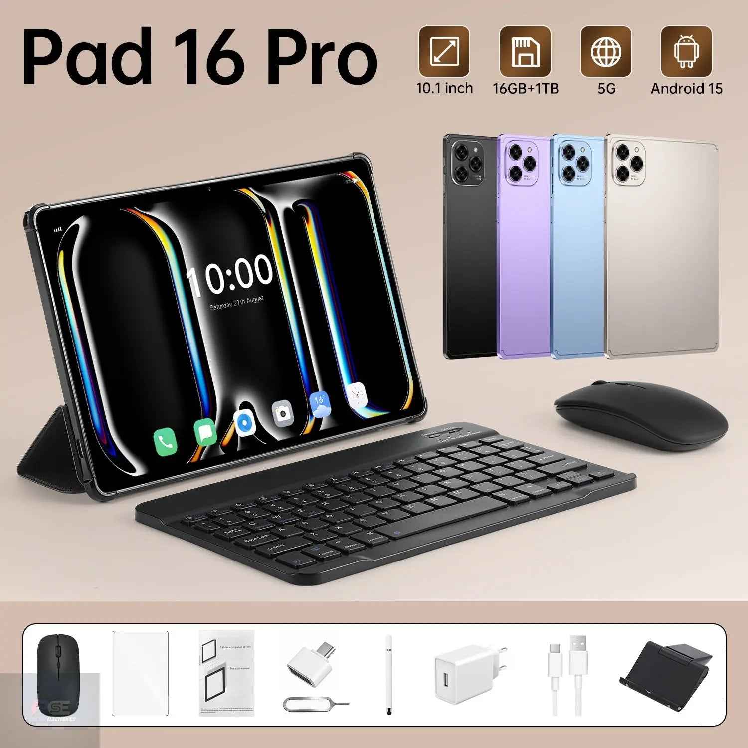 OctaTab 10.1: 4G, 32G Storage, Long-Life Battery