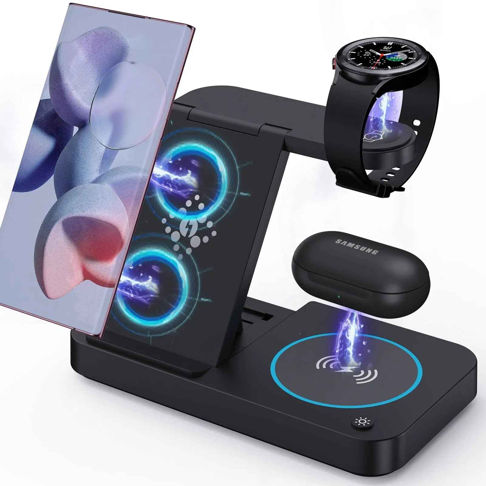 ZapPad Qi: 15W Fast Wireless Charger for All Phones