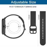 AmazFitFlex Silicone Band: GTS/GTR/Bip/U/Sport - Ryglobalstore