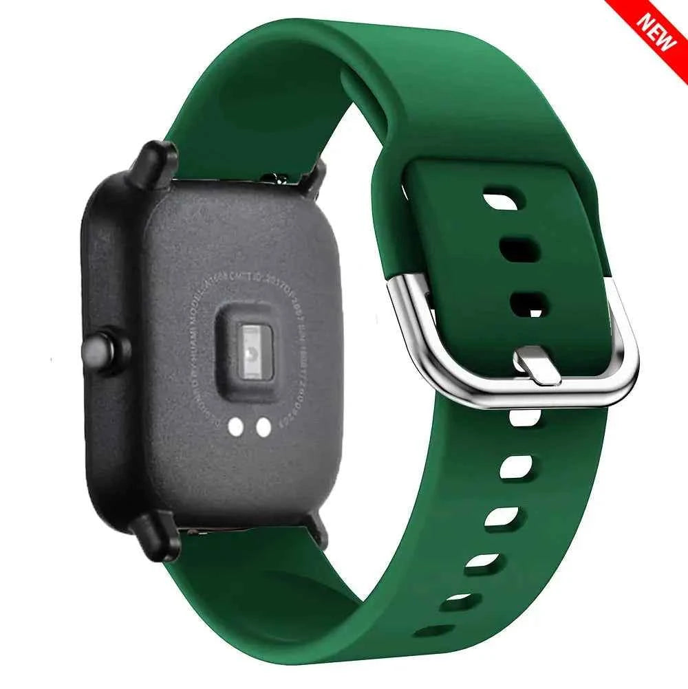 AmazFitFlex Silicone Band: GTS/GTR/Bip/U/Sport - Ryglobalstore