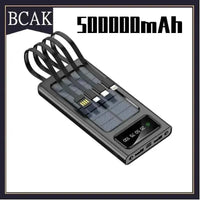 BCAK Ultra-Thin Solar Power Bank 500000mAh Outdoor - Ryglobalstore