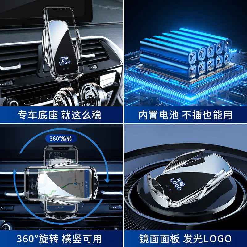 AutoGrip Wireless Charging Phone Mount - Ryglobalstore