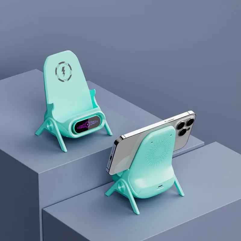 Emerald Green: Wireless Charging + Magnetic Suction (Small Chair)