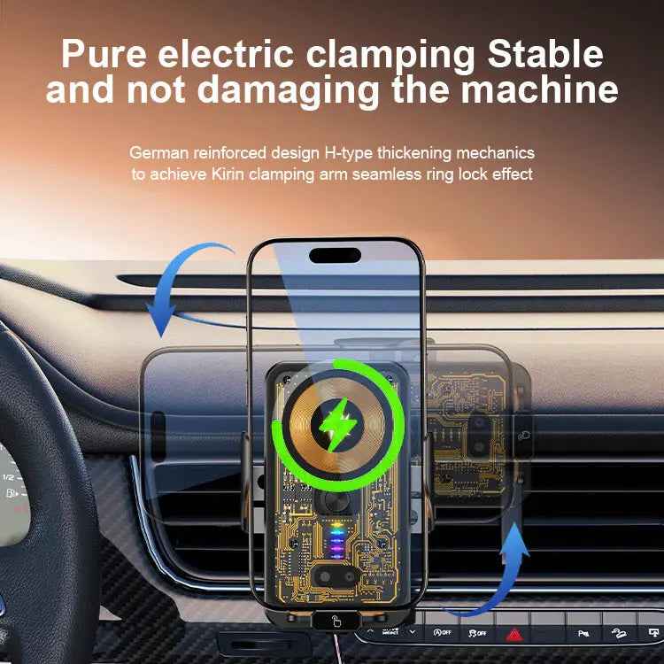 AromaCharge Dock: Wireless Car Power Hub