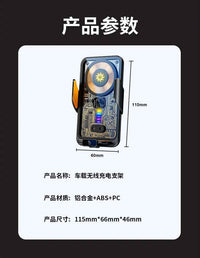 AromaCharge Dock: Wireless Car Power Hub - Ryglobalstore