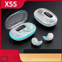 Cross-border explosive X55 sleep wireless Bluetooth headset in-ear long battery life wearable for a long time without pain, invisible manufacturer wholesale Ryglobalstore
