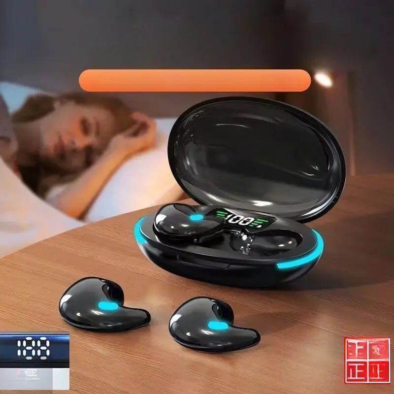 Cross-border explosive X55 sleep wireless Bluetooth headset in-ear long battery life wearable for a long time without pain, invisible manufacturer wholesale Ryglobalstore