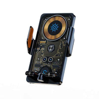 NeonDrive MagSense: Cyberpunk Smart Car Charger - Ryglobalstore