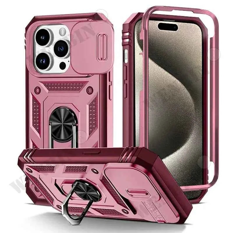 360Guard Kickstand Case for iPhone 17-7 Series - Ryglobalstore