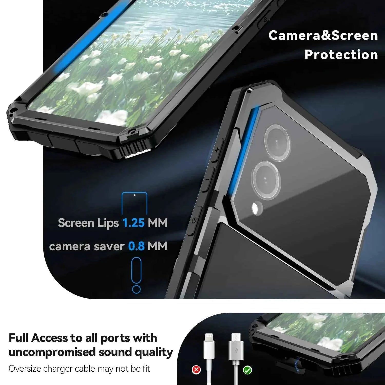 AluGuard Armor Case: S25 Edge Protection - Ryglobalstore