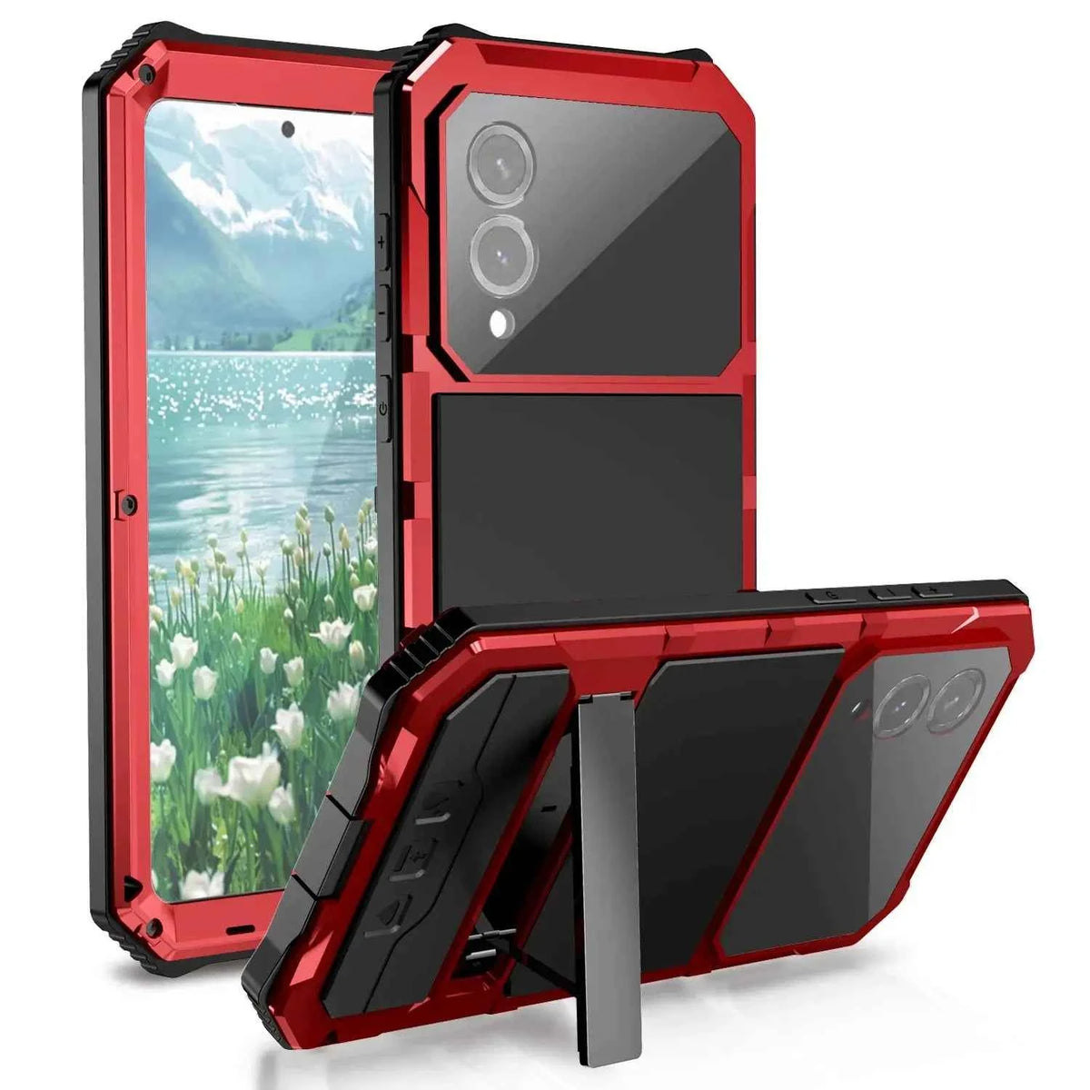 Red / Case & Strap / CHINA|aluminum|Galaxy S25 Edge