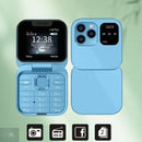 I16 Pro Dual Sim Dual Standby Non-Smart Phone Flip Phone Button Elderly Phone 2g Mobile Phone Ryglobalstore