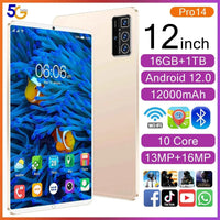 KidTab 12X: Octa-Core 5G Android Tablet for Kids - Ryglobalstore