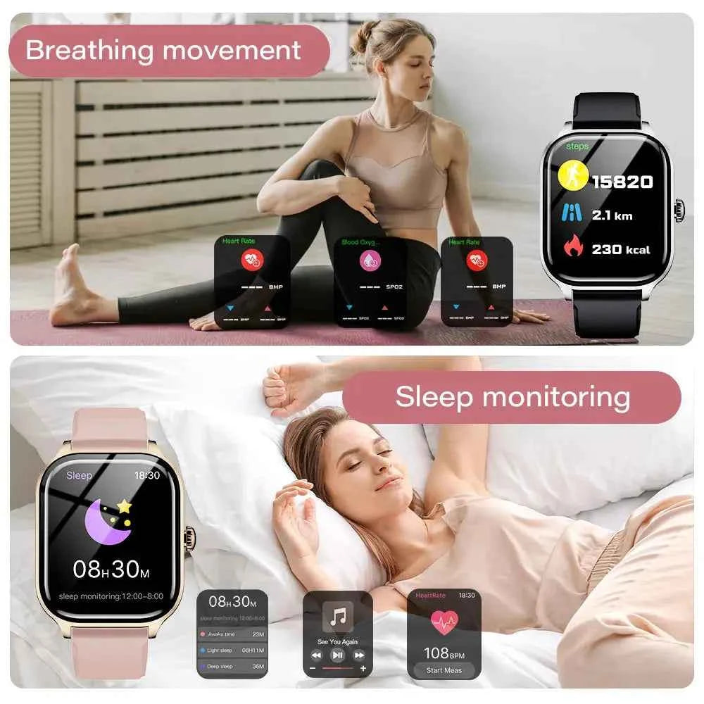 PulseSync 2025: All-Day Health & Connectivity Watch - Ryglobalstore