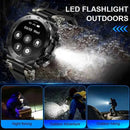 LIGE 1.53 HD Outdoor Smartwatch with LED & Calls - Ryglobalstore