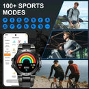 LIGE 1.53 HD Outdoor Smartwatch with LED & Calls - Ryglobalstore