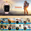 LIGE 2025 GPS Smartwatch 2.01 HD, Heart Rate, IP68 - Ryglobalstore