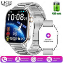 LIGE 2025 GPS Smartwatch 2.01 HD, Heart Rate, IP68 - Ryglobalstore