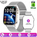 LIGE 2025 GPS Smartwatch 2.01 HD, Heart Rate, IP68 - Ryglobalstore