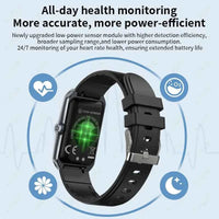 LIGE 2025 Curve HD Smartwatch with Bluetooth & AI Voice - Ryglobalstore