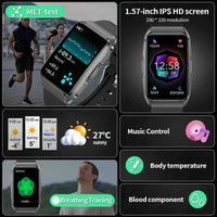 SmartMate 2025: AI Health Watch & Bluetooth Calls - Ryglobalstore