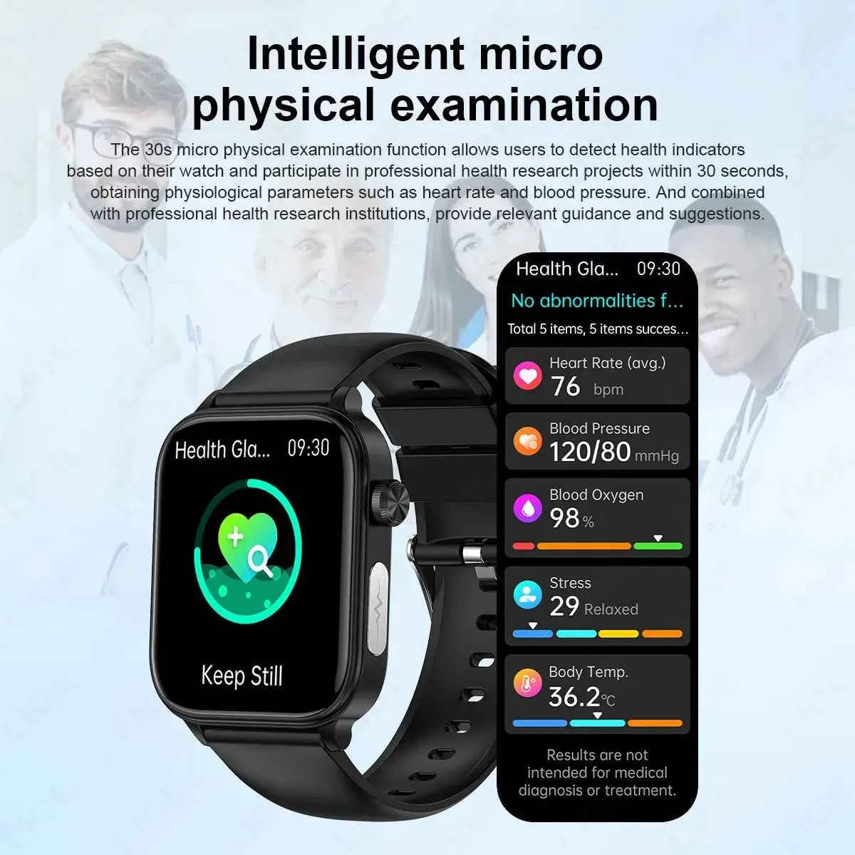 LIGE AI Health ECG+PPG Smartwatch: Lipid & Menstrual Tracker - Ryglobalstore