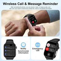 LIGE AI Health ECG+PPG Smartwatch: Lipid & Menstrual Tracker - Ryglobalstore