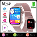 LIGE AI Health ECG+PPG Smartwatch: Lipid & Menstrual Tracker - Ryglobalstore