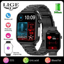LIGE AI Health ECG+PPG Smartwatch: Lipid & Menstrual Tracker - Ryglobalstore
