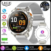 LIGE 2025 ProGPS Sports Smartwatch - Run & Ride Ready - Ryglobalstore