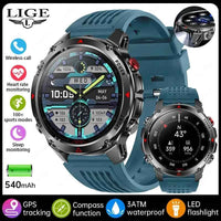 LIGE 2025 ProGPS Sports Smartwatch - Run & Ride Ready - Ryglobalstore