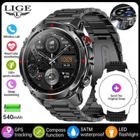 LIGE 2025 ProGPS Sports Smartwatch - Run & Ride Ready - Ryglobalstore