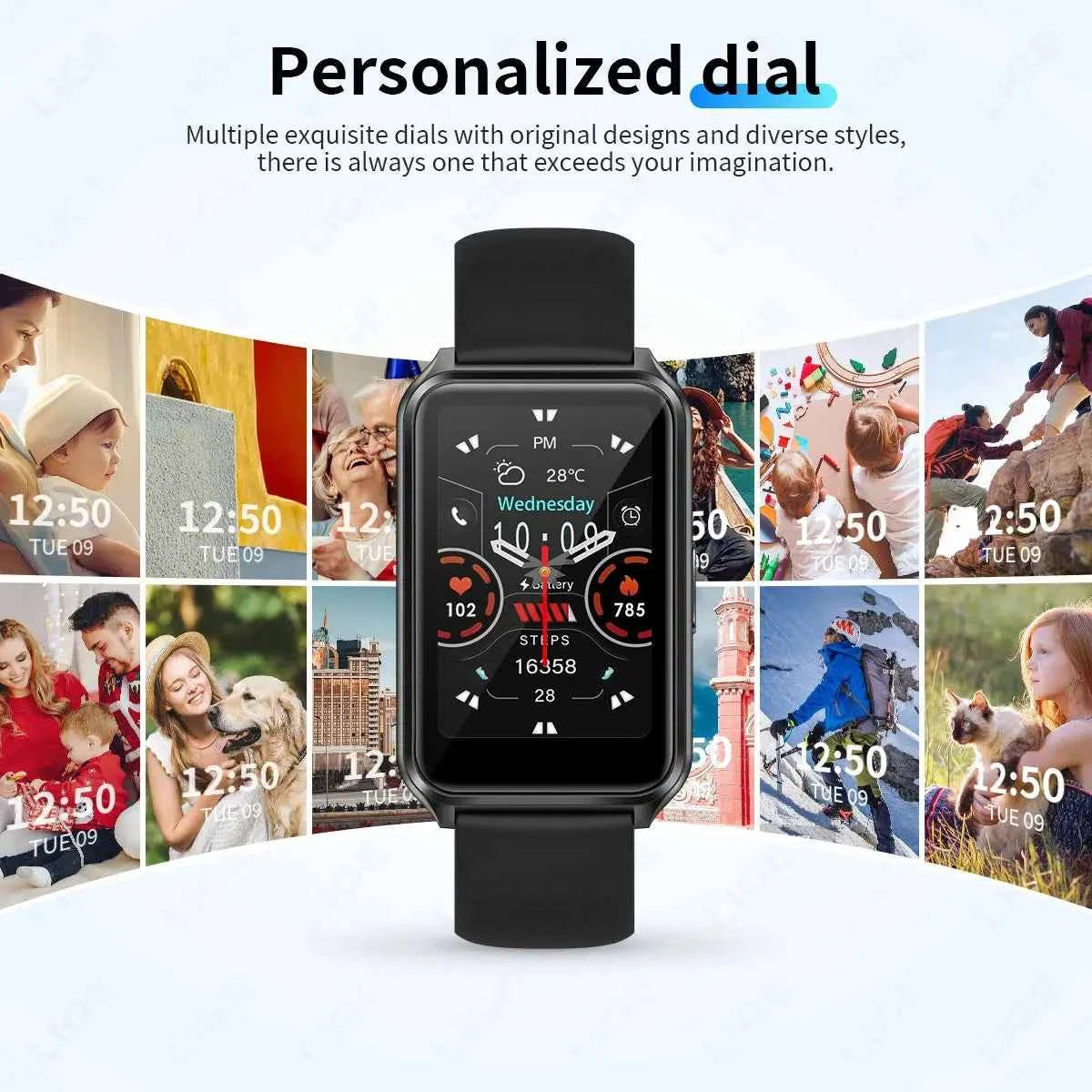 LIGE 2025: Unisex Bluetooth Fitness & Sleep Smartwatch - Ryglobalstore