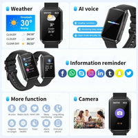 LIGE 2025: Unisex Bluetooth Fitness & Sleep Smartwatch - Ryglobalstore