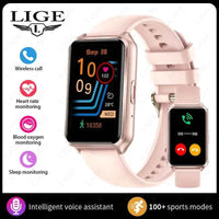 LIGE 2025: Unisex Bluetooth Fitness & Sleep Smartwatch - Ryglobalstore