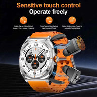 LIGE DuoFit Pro 2-in-1 Smartwatch & TWS Headset - Ryglobalstore