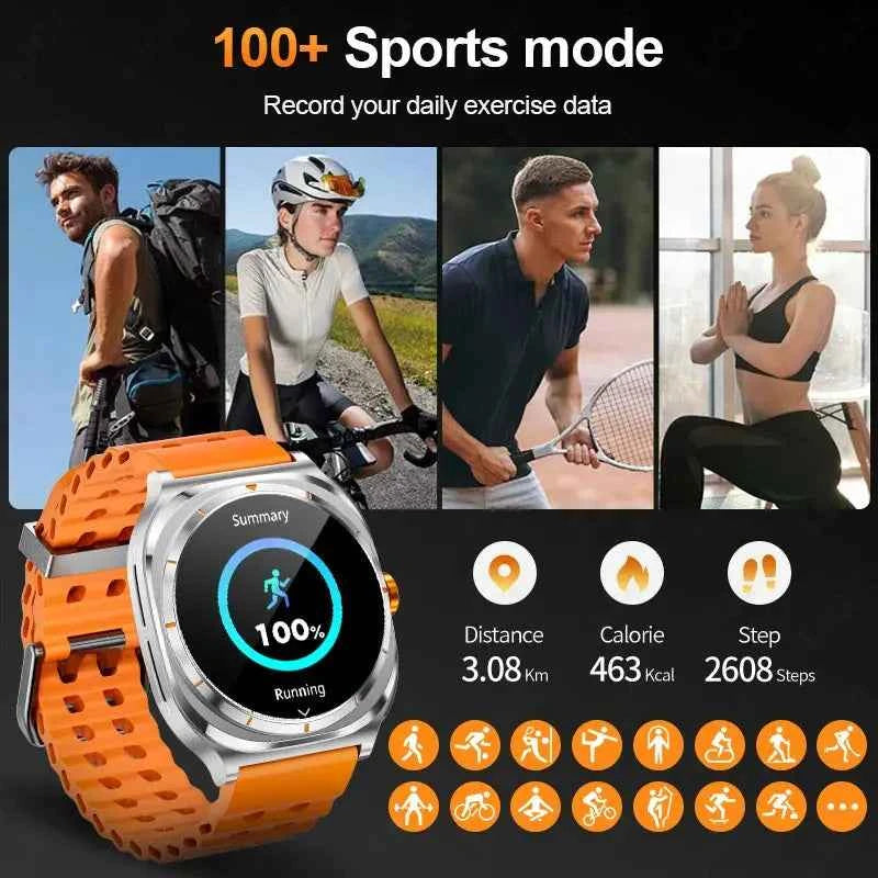 LIGE DuoFit Pro 2-in-1 Smartwatch & TWS Headset - Ryglobalstore