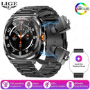 LIGE DuoFit Pro 2-in-1 Smartwatch & TWS Headset - Ryglobalstore