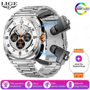 LIGE DuoFit Pro 2-in-1 Smartwatch & TWS Headset - Ryglobalstore