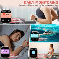LIGE ProCall 2.0 HD Fitness & Health Smartwatch - Ryglobalstore