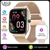 LIGE ProCall 2.0 HD Fitness & Health Smartwatch - Ryglobalstore