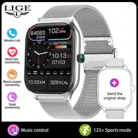 LIGE ProCall 2.0 HD Fitness & Health Smartwatch - Ryglobalstore