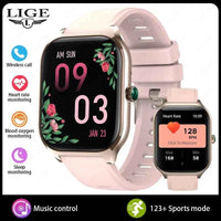 LIGE ProCall 2.0 HD Fitness & Health Smartwatch - Ryglobalstore