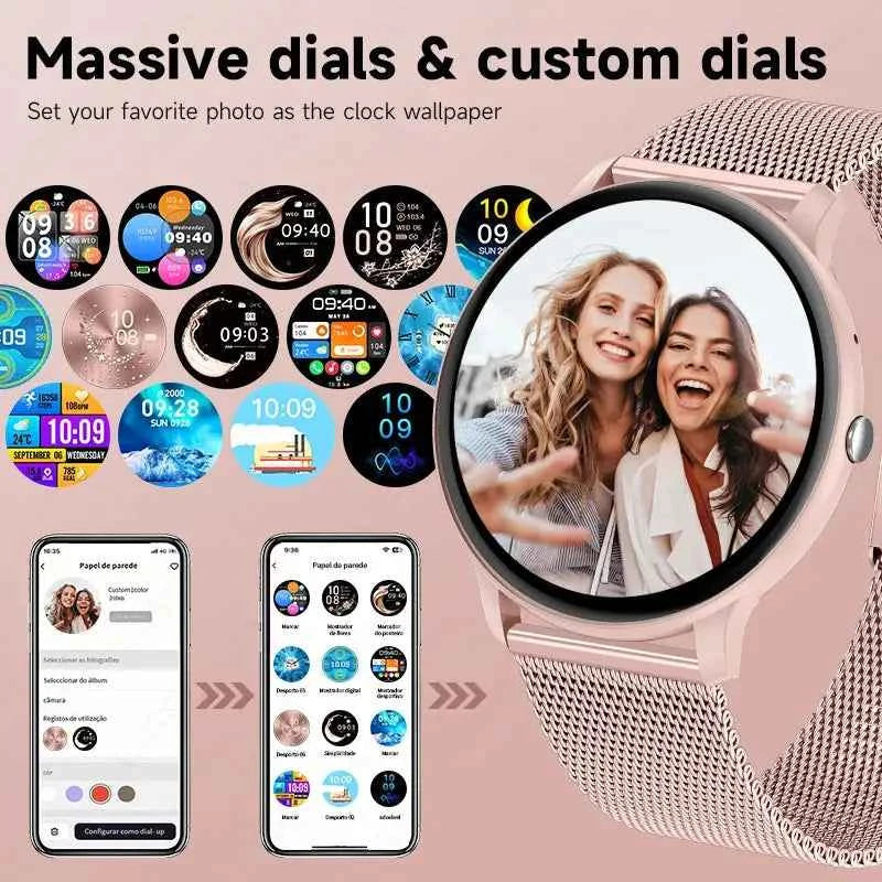 UniLuxe 2025: Smartwatch with Bluetooth & Health Tech - Ryglobalstore