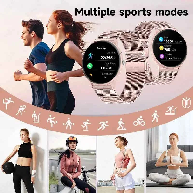 UniLuxe 2025: Smartwatch with Bluetooth & Health Tech - Ryglobalstore