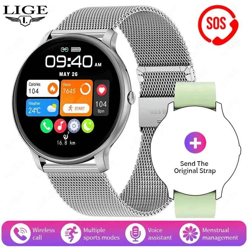 UniLuxe 2025: Smartwatch with Bluetooth & Health Tech - Ryglobalstore