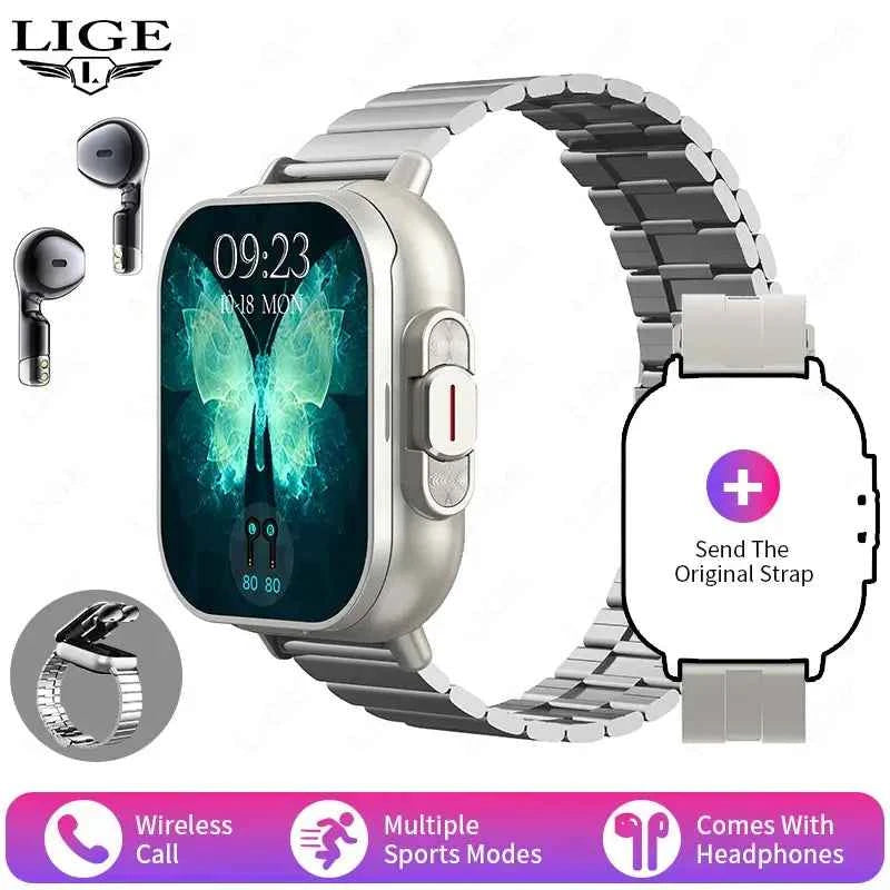 LIGE Fusion TWS Smartwatch & Earbuds Fitness Pro - Ryglobalstore