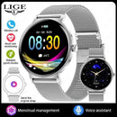 LIGE SlimFit HD Smartwatch: Heart & Menstrual Monitor - Ryglobalstore