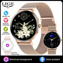LIGE SlimFit HD Smartwatch: Heart & Menstrual Monitor - Ryglobalstore