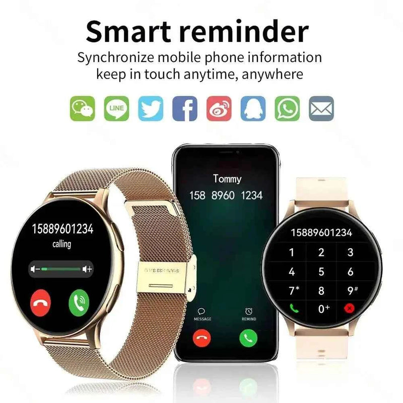 LIGE 2025 SmartWatch: Wireless, Bluetooth, Fitness, Custom